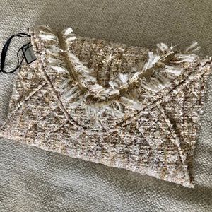 NWT Chic quilted clutch hand bag